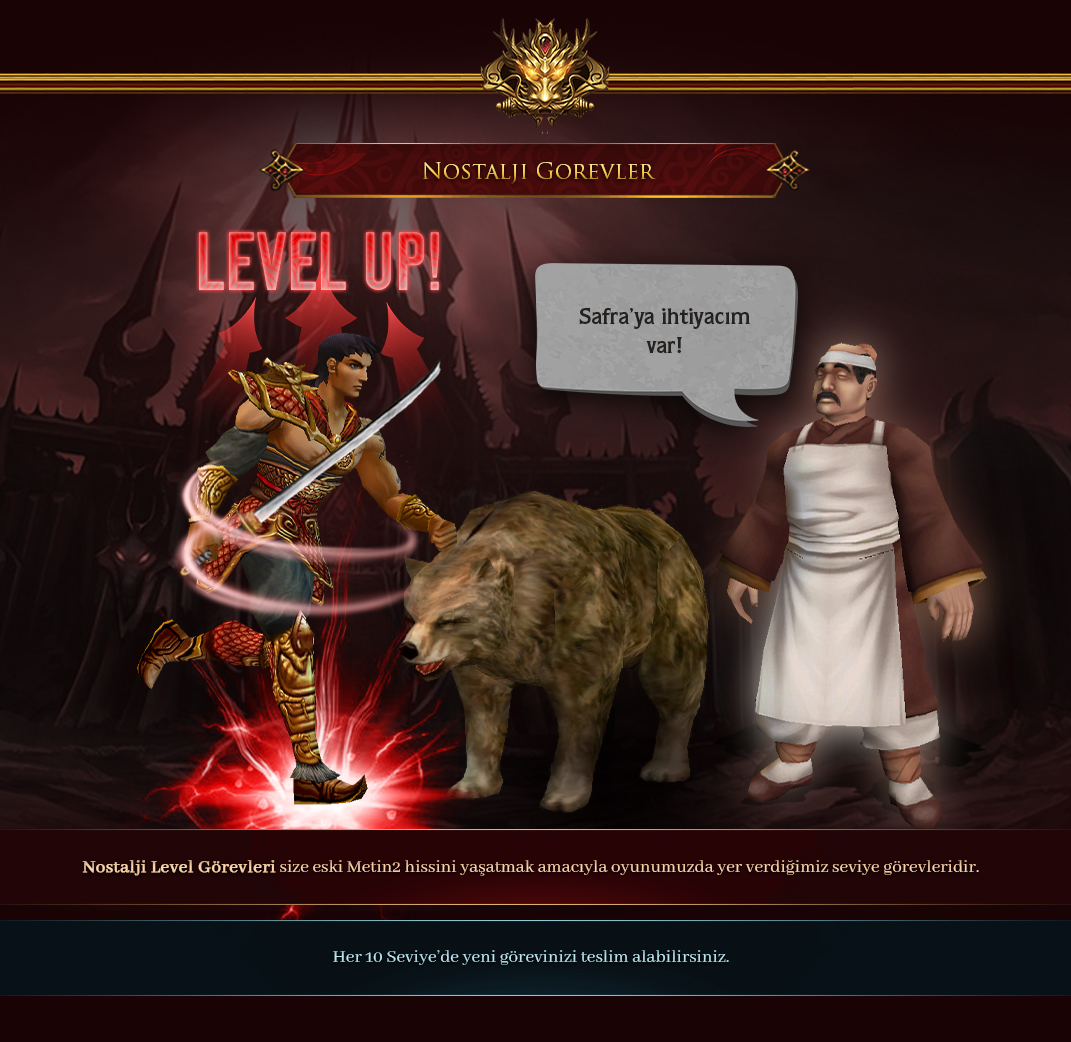 Rom2 Seviye Görevleri