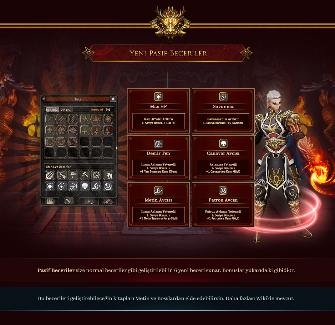 Rom2 Pasif Beceriler